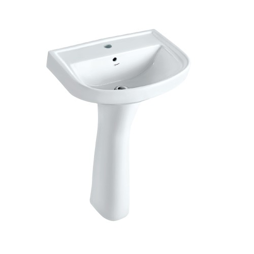 Wall Hung Basin with Full Pedestal