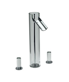 3-Hole High Neck Basin Mixer without Pop-up Waste