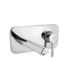 2 Hole Wall Mounted Basin Mixer Trim Kit - Chrome