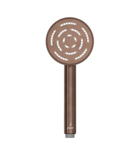 Maze Single Function 95mm Round Hand Shower - Antique Copper