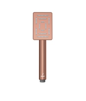 Single Function Rectangular Shape Maze Hand Shower - Blush Gold PVD