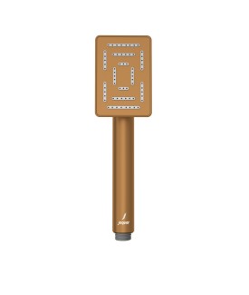 Single Function Rectangular Shape Maze Hand Shower - Gold Matt PVD