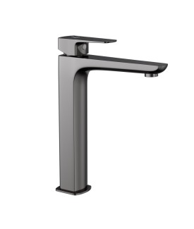 Extended Mono Basin Mixer - Black Chrome