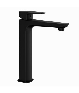 Extended Mono Basin Mixer - Black Matt