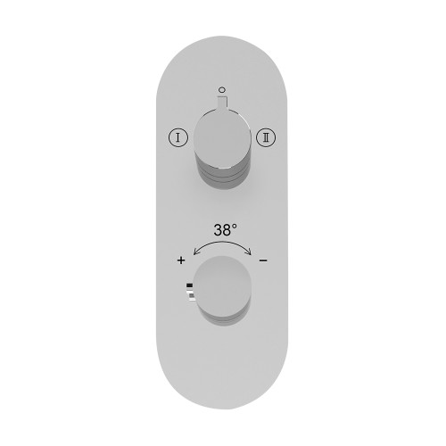 Aquamax 2 Outlet Thermostatic Shower Mixer