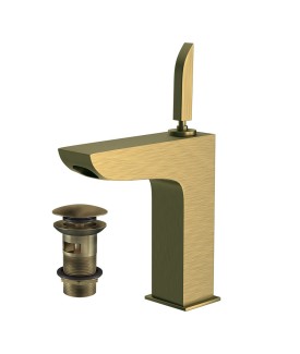 Joystick Basin Mixer - Antique Bronze