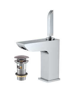 Joystick Basin Mixer - Chrome