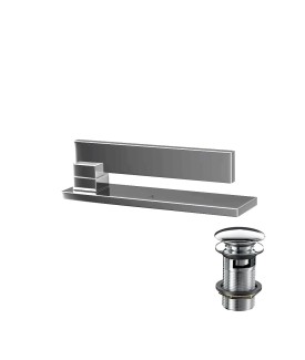 Single Lever Basin Mixer - Chrome