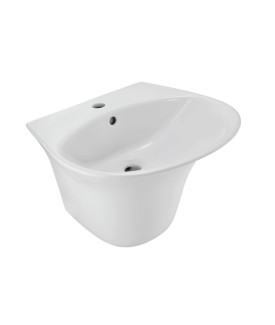 Wall Hung Integrated Basin