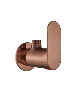 Wall Mounted Stop Valve - Blush Gold PVD