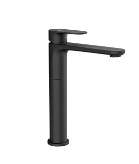 Extended Mono Basin Mixer - Black Matt