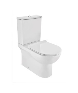 Rimless Bowl with Cistern for Coupled WC