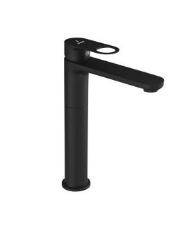 Extended Mono Basin Mixer - Black Matt