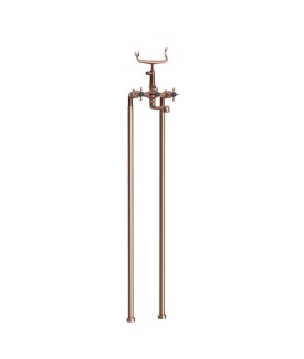 2 Hole Bath and Shower Mixer - Antique Copper