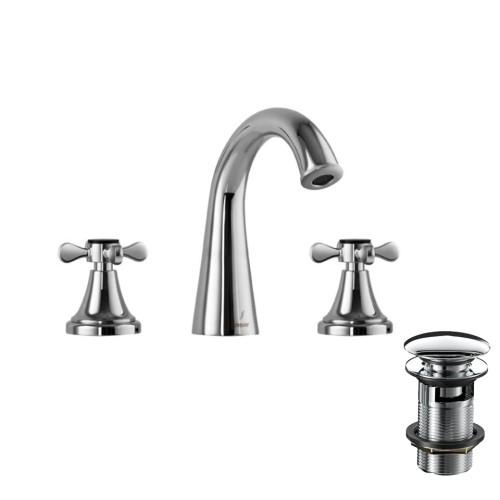 3 Hole Basin Mixer