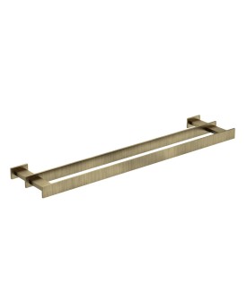 Twin Towel Rail 600mm Long - Antique Bronze