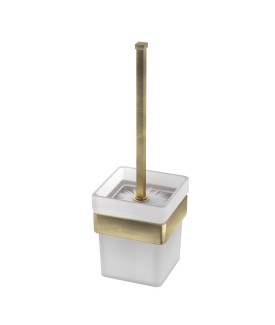 Toilet Brush and Holder - Antique Bronze