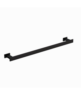 Towel Rail 600mm Long - Black Matt