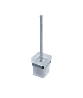 Toilet Brush and Holder - Chrome