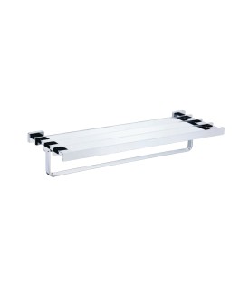 Towel Shelf 600mm Long - Chrome