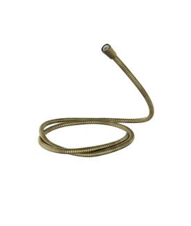 Chrome Plated Metal Hose - Antique Bronze