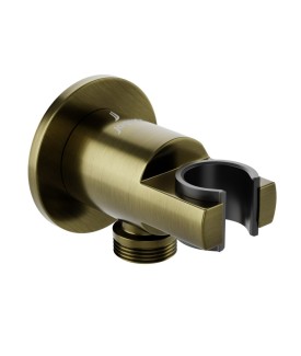 Round Wall Outlet - Antique Bronze