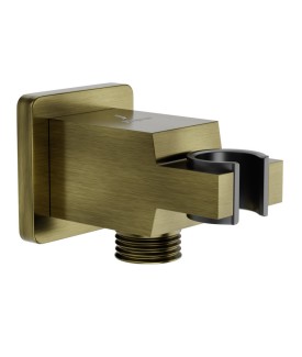 Square Wall Outlet - Antique Bronze