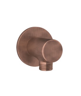 Round Wall Outlet - Antique Copper