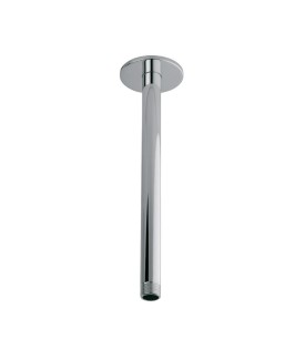 Round Ceiling Shower Arm 100mm - Chrome