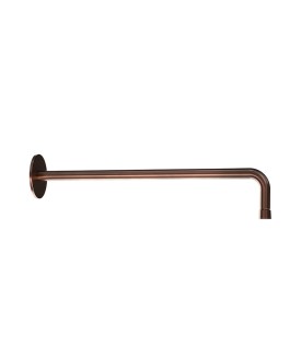 Round Shower Arm 450mm - Antique Copper