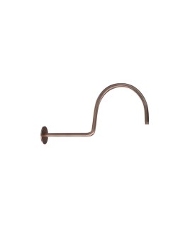 Traditional Shower Arm 480mm - Antique Copper