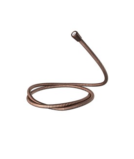 Chrome Plated Metal Hose - Antique Copper