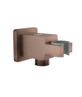 Square Wall Outlet - Antique Copper