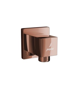 Square Wall Outlet - Blush Gold PVD