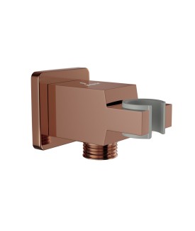 Square Wall Outlet - Blush Gold PVD