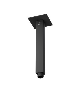 Square Ceiling Shower Arm 200mm - Black Matt