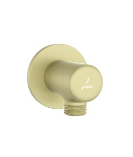 Round Wall Outlet-Brass Matt