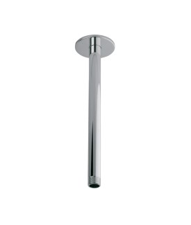 Round Ceiling Shower Arm 280mm - Chrome