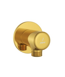 Round Wall Outlet - Gold Bright PVD