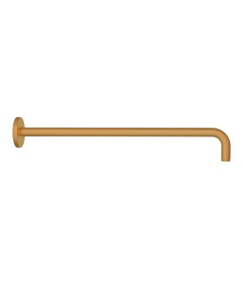 Round Shower Arm 300mm - Gold Matt PVD