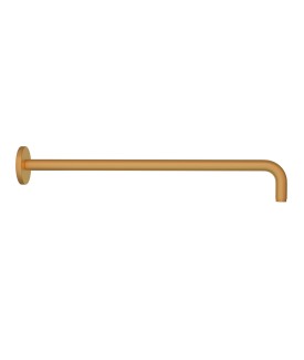 Round Shower Arm 450mm - Gold Matt PVD