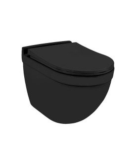 Wall Hung WC - Black Matt