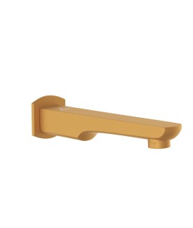 Kubix Prime Bath Spout - Gold Matt PVD