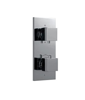 Thermatik-S In-wall Thermostatic Shower Valve with 3-Way Diverter - Chrome