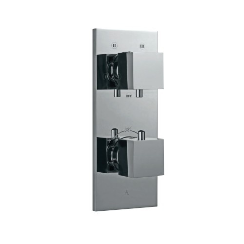 Thermatik-S In-wall Thermostatic Shower Valve with 4-Way Diverter