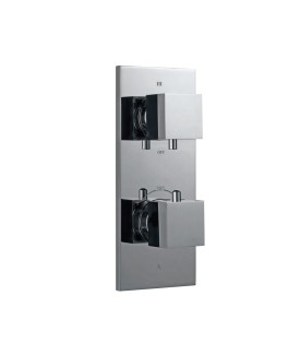 Thermatik-S In-wall Thermostatic Shower Valve with 5-Way Diverter - Chrome