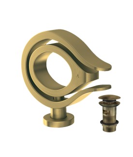 Single Lever Basin Mixer - Antique Bronze