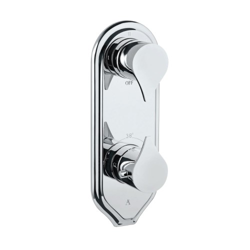 Thermostatic shower valve