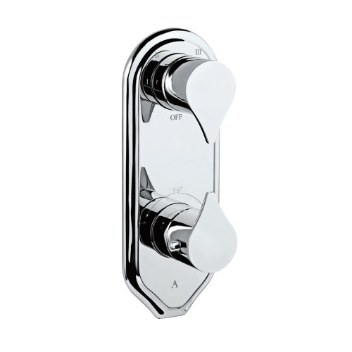 Thermostatic Shower Valve with 4-Way Diverter