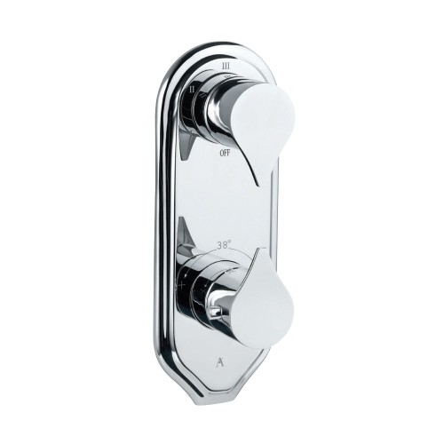 Thermostatic Shower Valve with 5-Way Diverter